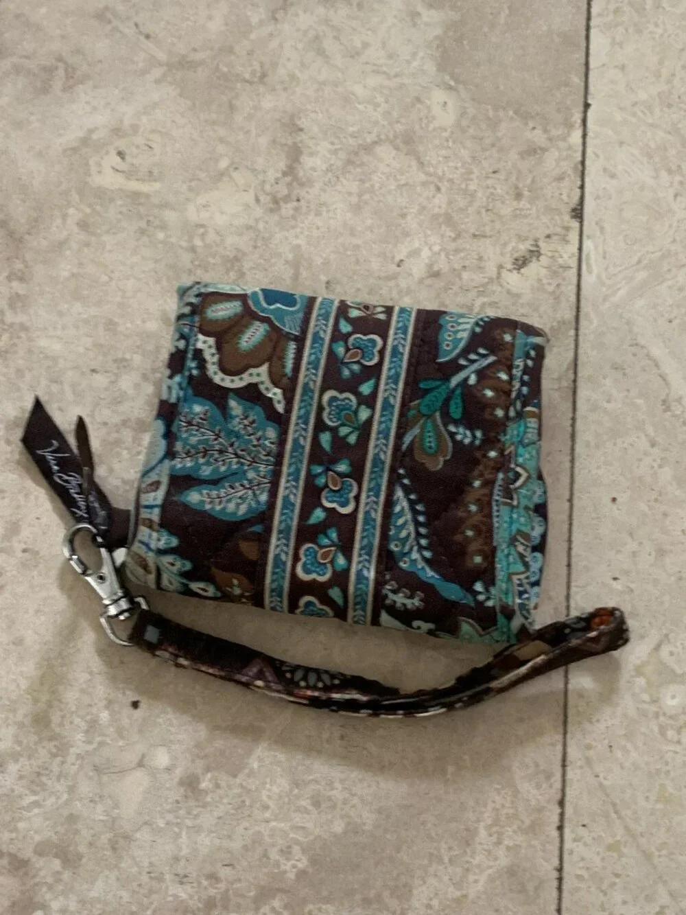 Vera Bradley Wallet Java Blue - Picture 2 of 3